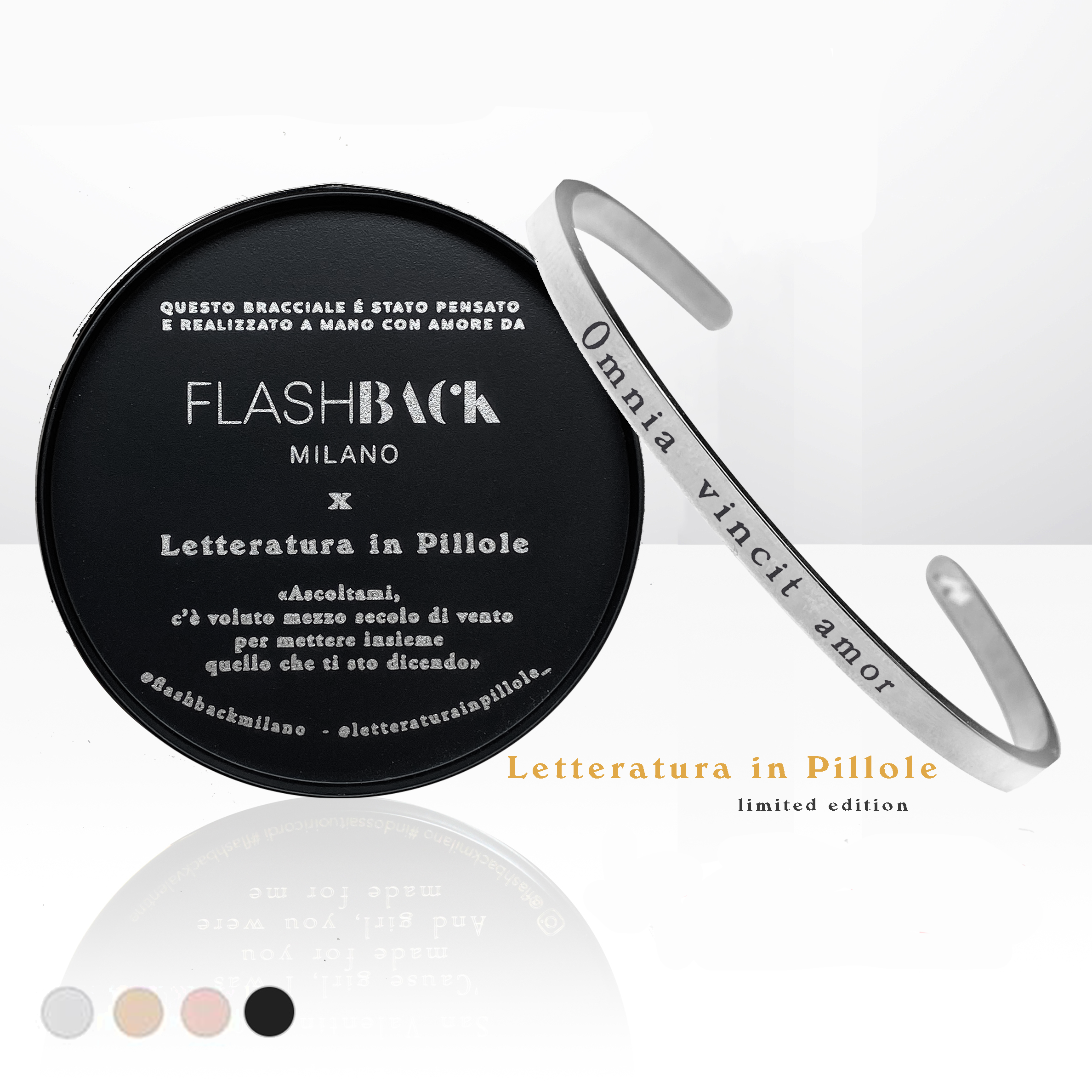 Bracciale Flashback x Letteratura in Pillole – Flashback Milano